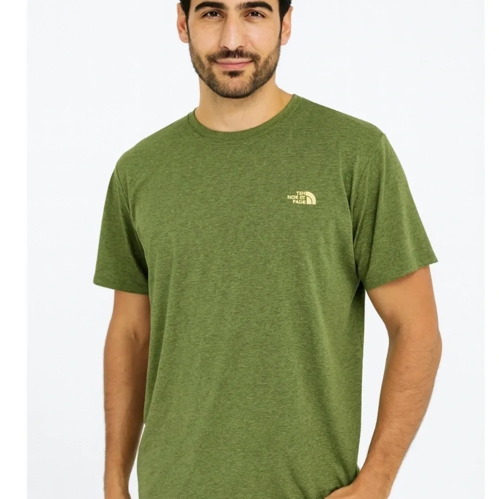 The North Face Green Tee Alpine Shirt Mens Size XL